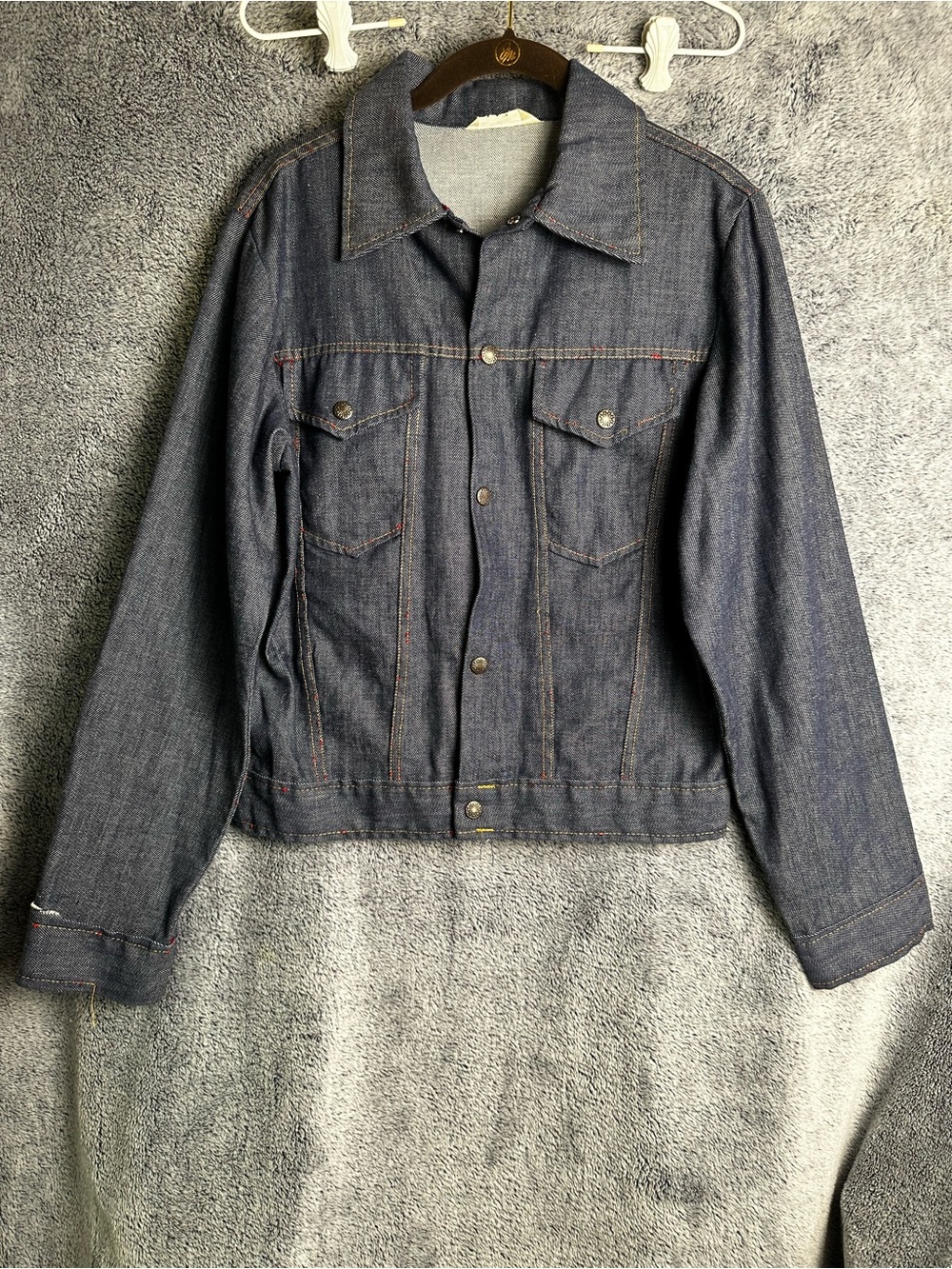 Vintage Montgomery Ward denim jacket size small excellent condition